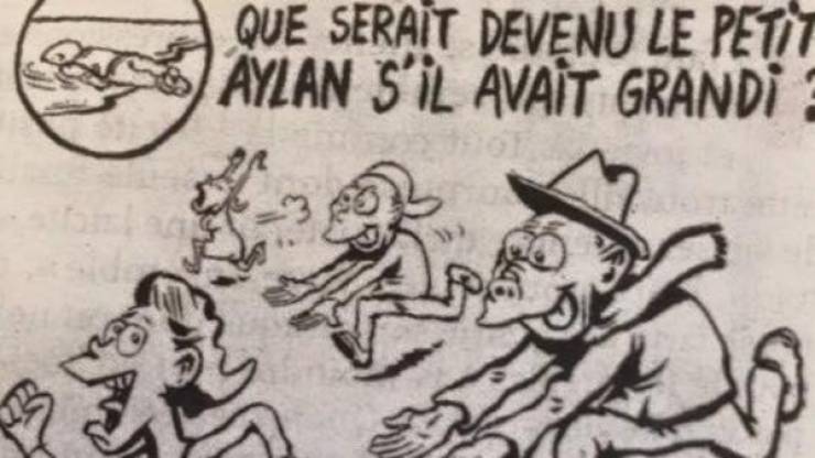 لو عاش لأصبح متحرشاً: "شارلي إيبدو" تسخر من موت الطفل إيلان