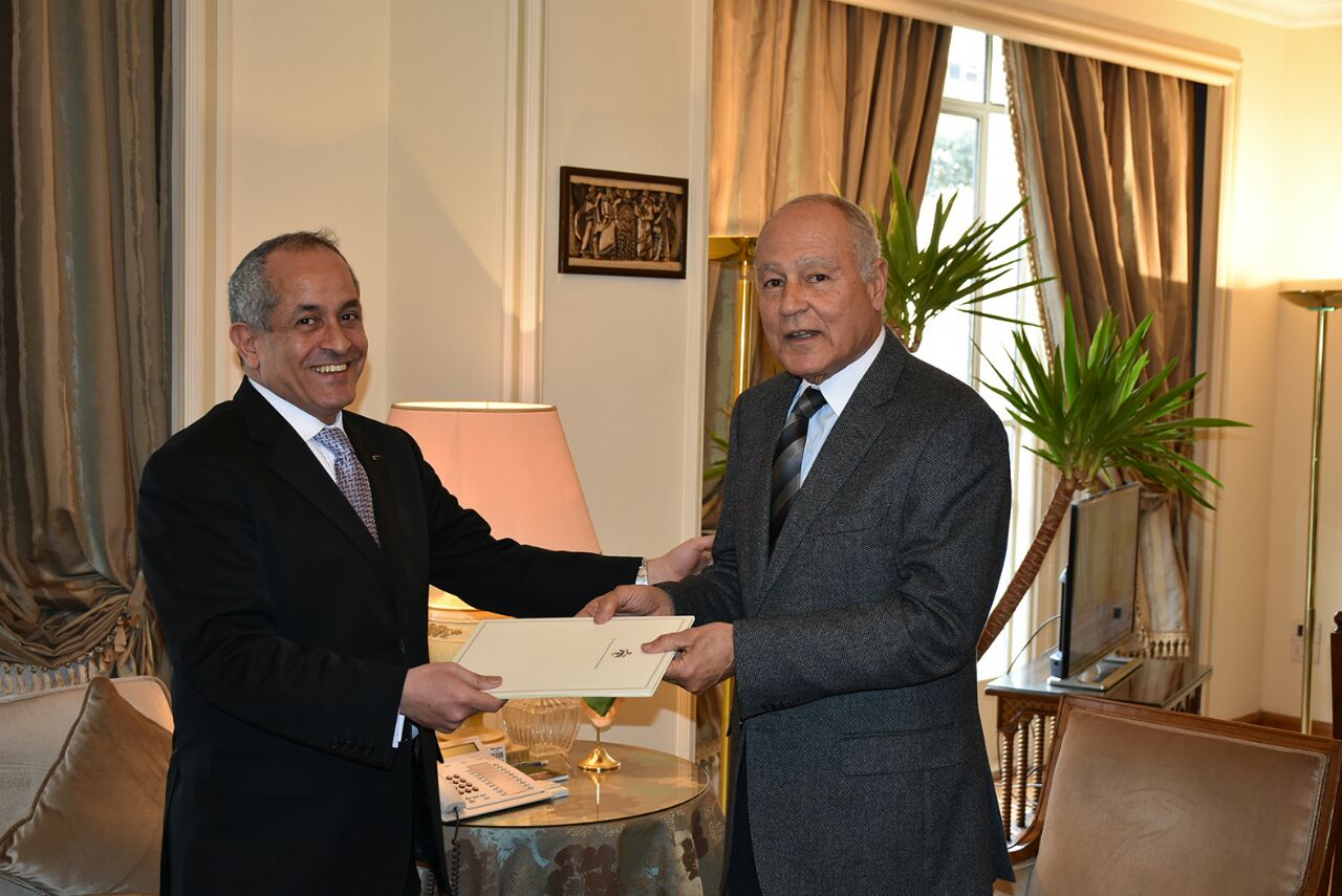 أبو الغيط يبحث مع مندوب الأردن ترتيبات عقد القمة العربية