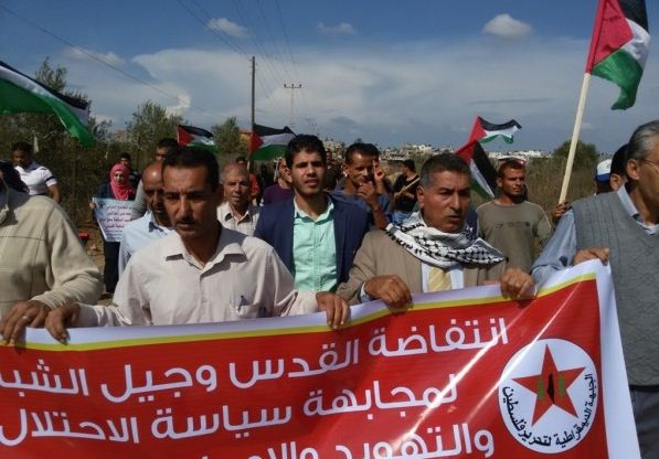 الديمقراطية تطالب بتصعيد انتفاضة جيل الشباب ورفع كلفة الاحتلال