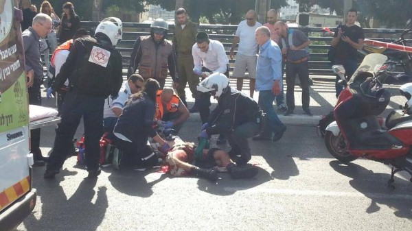 طعن جندي إسرائيلي في رأسه