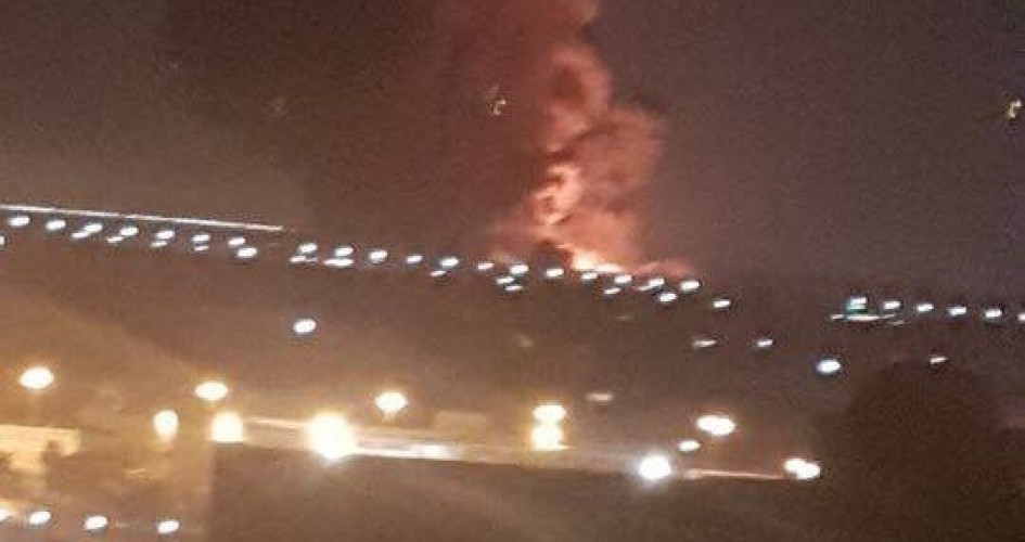 انفجار ضخم قرب مطار القاهرة
