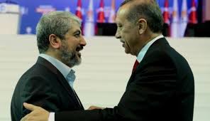 اردوغان يستقبل اعضاء اللجنة المنظمة لمهرجان "شكراً تركيا" على رأسهم خالد مشعل