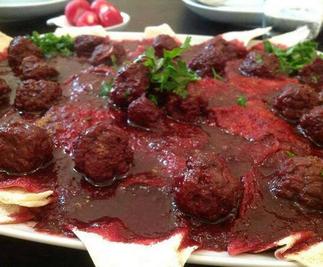 لحمة بكرز الحلبية