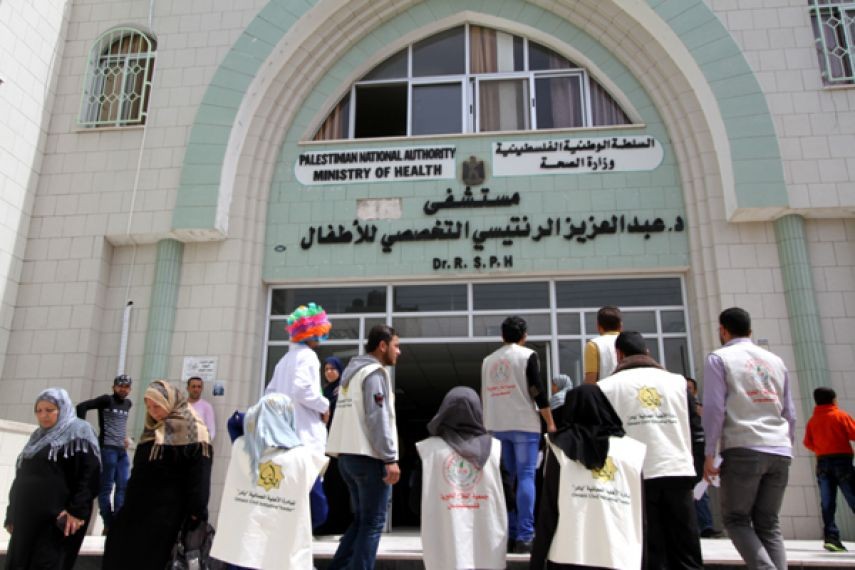 بسبب نفاذ العلاج اللازم