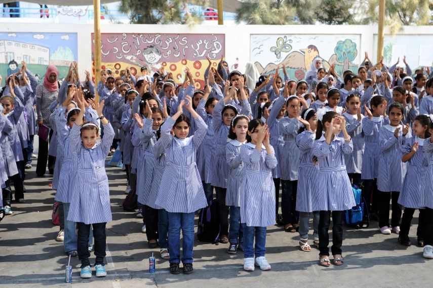 انتظام العملية التعليمية في مدرسة "بنات الإبراهيمين" بجنين