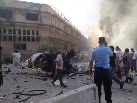 انفجار سيارة ملغومة قرب وزارة الخارجية في العاصمة الليبية طرابلس