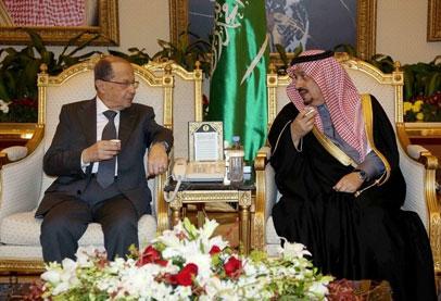 عون في الرياض لتجاوز الخلافات مع السعودية