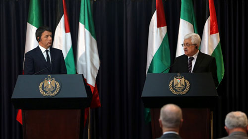 الرئيس عباس: نعول على دور اوروبي لتذليل الصعاب امام عملية السلام