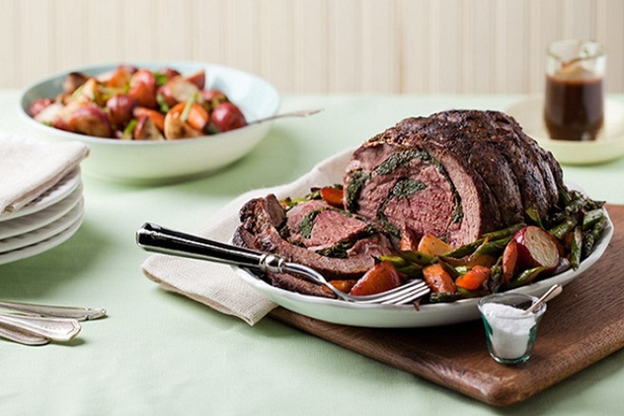 فخذة الضأن بالفرن