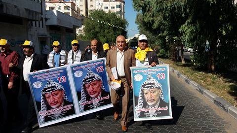 هيئة المتقاعدين العسكريين تشارك بمهرجان إحياء ذكرى رحيل "أبو عمار"