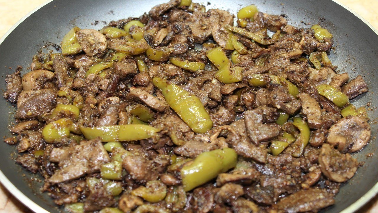 طريقة عمل الكبدة المحمرة