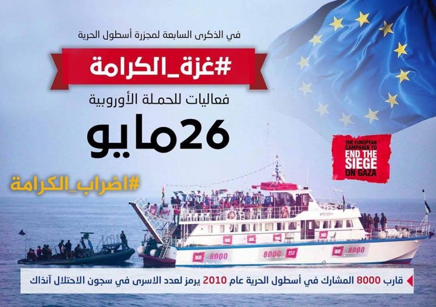 "الحملة الأوروبية": فعالياتنا بـ2017 للتضامن مع الأسرى 