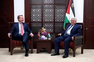 الرئيس يستقبل وزير خارجية النرويج