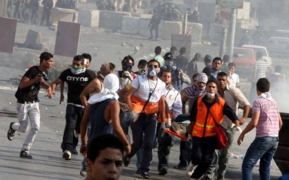 إصابات برصاص الاحتلال خلال مواجهات في البيرة