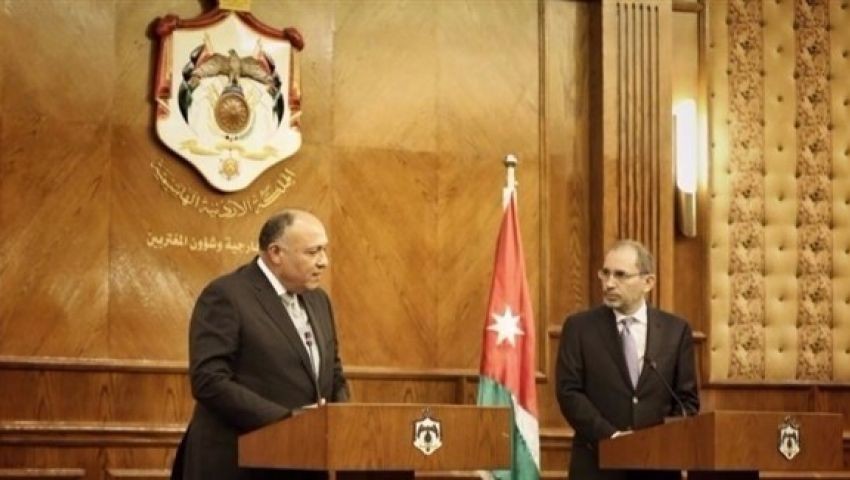 وزيرا خارجية مصر والأردن يبحثان غداً آخر مستجدات القضية الفلسطينية