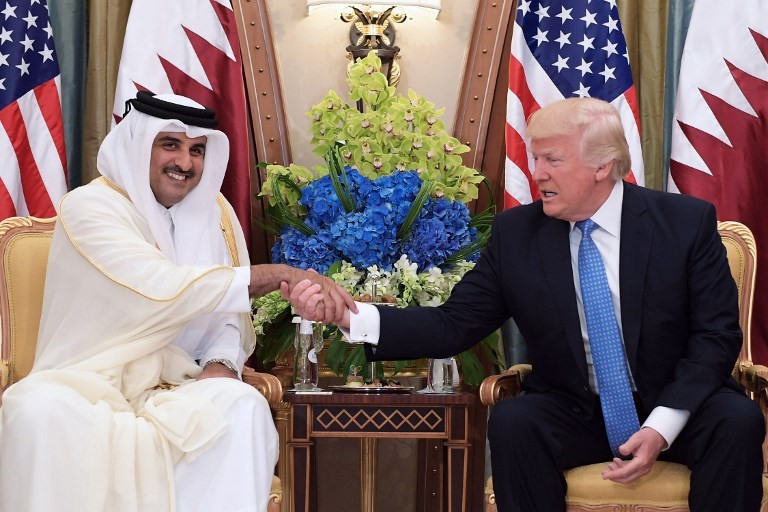 ترامب يشكر "تميم" على إجراءاته لمحاربة الإرهاب