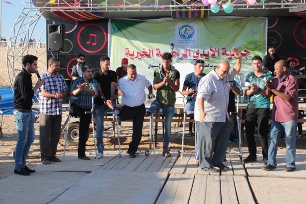 "الأيدي الرحيمة" تقيم مهرجان "فرحة عيد" لجرحى غزة وذويهم