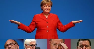 الفرحة تعم اللاجئين السوريين فى ألمانيا بعد فوز ميركل