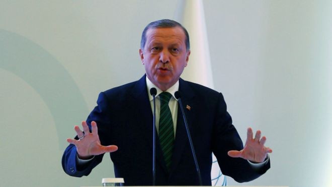 أردوغان: المعارضون يسيرون من أجل الإرهابيين وينسون الضحايا