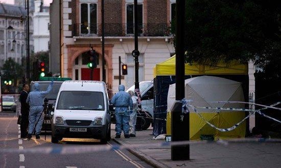 12 إصابة إثر إلقاء مادة حارقة على ملهى في لندن