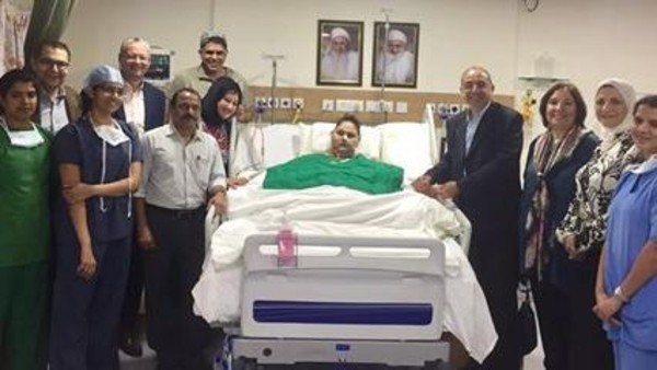 شاهد أحدث صور من الهند للمصرية التي تزن نصف طن