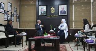 غنام تطلع ممثل سلوفينيا على ممارسات الاحتلال ضد شعبنا