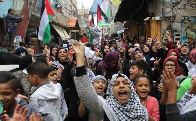 اعتصام تضامني مع القدس في بيروت