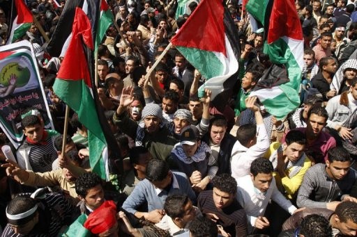 حشد جماهيري في طوباس رفضاً لاعتراف ترامب بالقدس عاصمة لإسرائيل