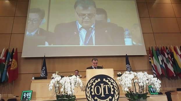 انتخاب فلسطين عضواً في مجلس إدارة منظمة العمل الدولية