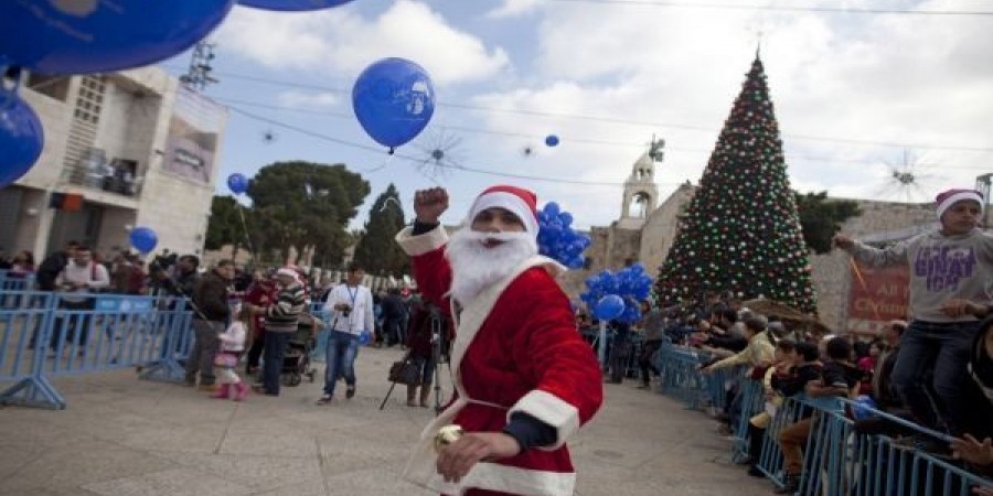 الطوائف المسيحية الشرقية في فلسطين تحتفل بعيد الميلاد