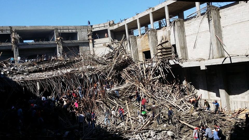 إصابة 3 عمال بجراح طفيفة إثر انهيار سقف مبنى قيد الإنشاء في قلقيلية