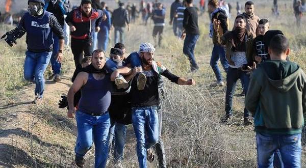 بالصورة: استشهاد طفل متأثرًأ بإصابته خلال مواجهات شرق خان يونس