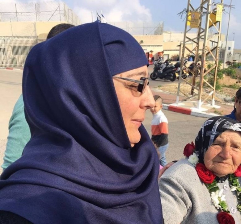 إطلاق سراح عميدة الأسيرات "لينا الجربوني"