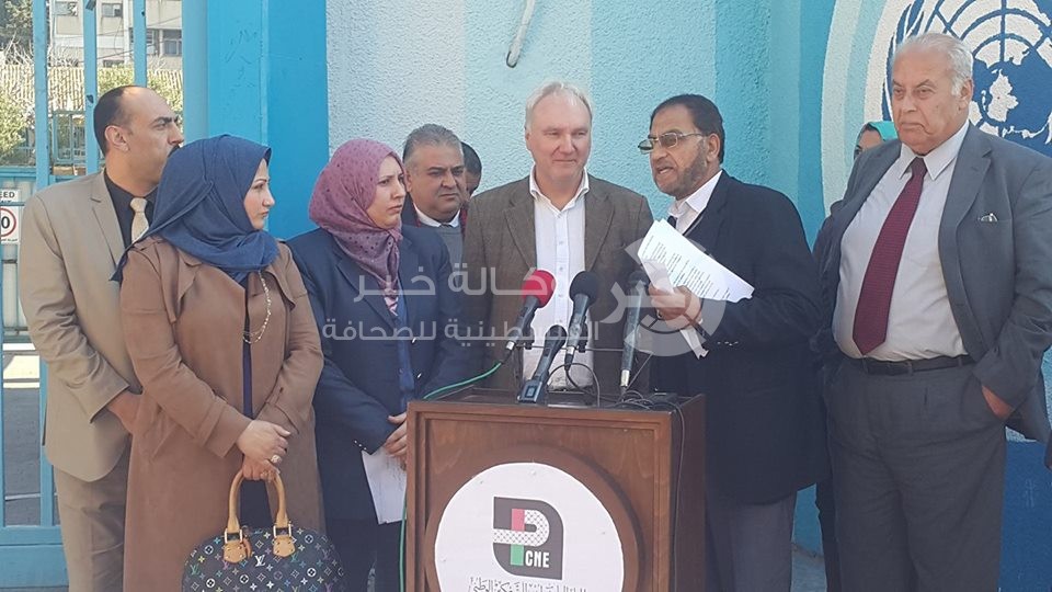 بالصور: الإعلان عن تشكيل لجنة لدعم "الأونروا" في وجه محاولات الشطب الأمريكية