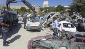 شرطة ضواحي القدس تتلف 205 مركبة وتقبض على 7 مطلوبين