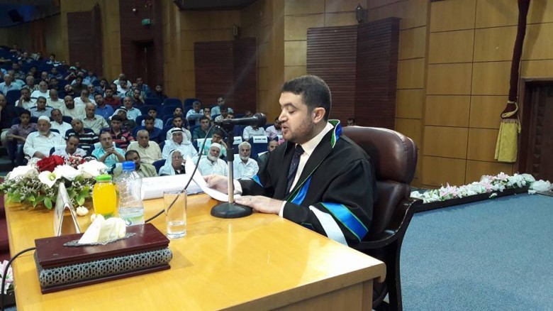 مناقشة أول رسالة دكتوراه نحوية في فلسطين بالجامعة الإسلامية