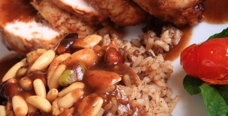 رز الدجاج : وجبة متكاملة