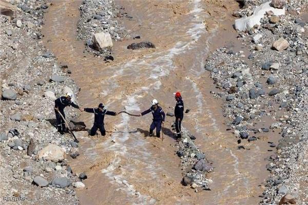 عمليات البحث عن مفقودة لا تزال جارية في منقطة البحر الميت
