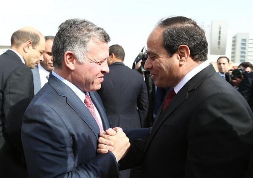 الرئيسان المصري والأردني يؤكدان على أهمية إطلاق مفاوضات للتسوية