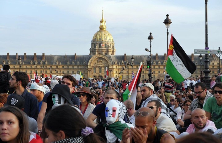 فرنسا تنظّم نشاطين تضامنيين مع الشعب الفلسطيني