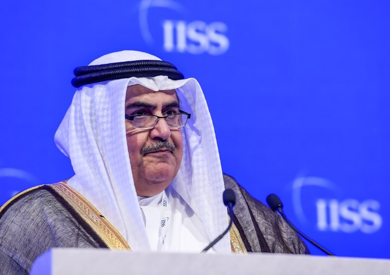 بالفيديو: وزير خارجية البحرين: مواجهة التهديد الإيراني أهم من القضية الفلسطينية