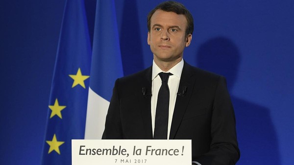 ماكرون: فوزي بالانتخابات الفرنسية شرف عظيم ومسؤولية كبيرة