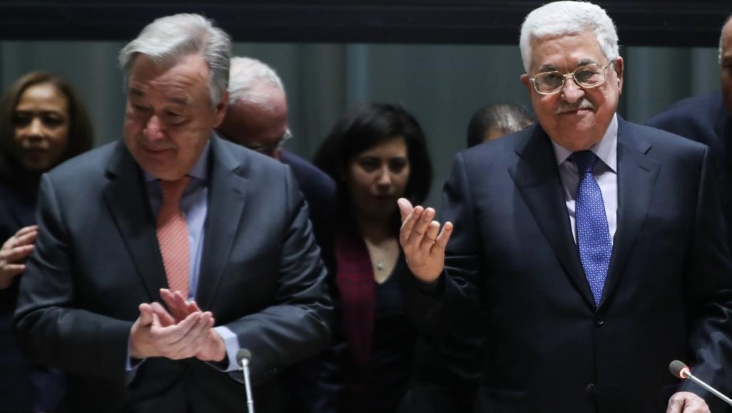 الأمم المتحدة تنفي أنّ يكون الرئيس عباس قد طلب عضوية كاملة لفلسطين