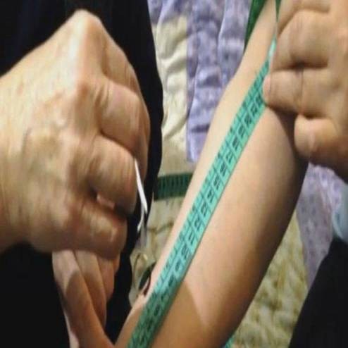 طريقة جديدة في قياس ضغط الدم : لن تحتاجوا إلا شريط قياس وحلقة !