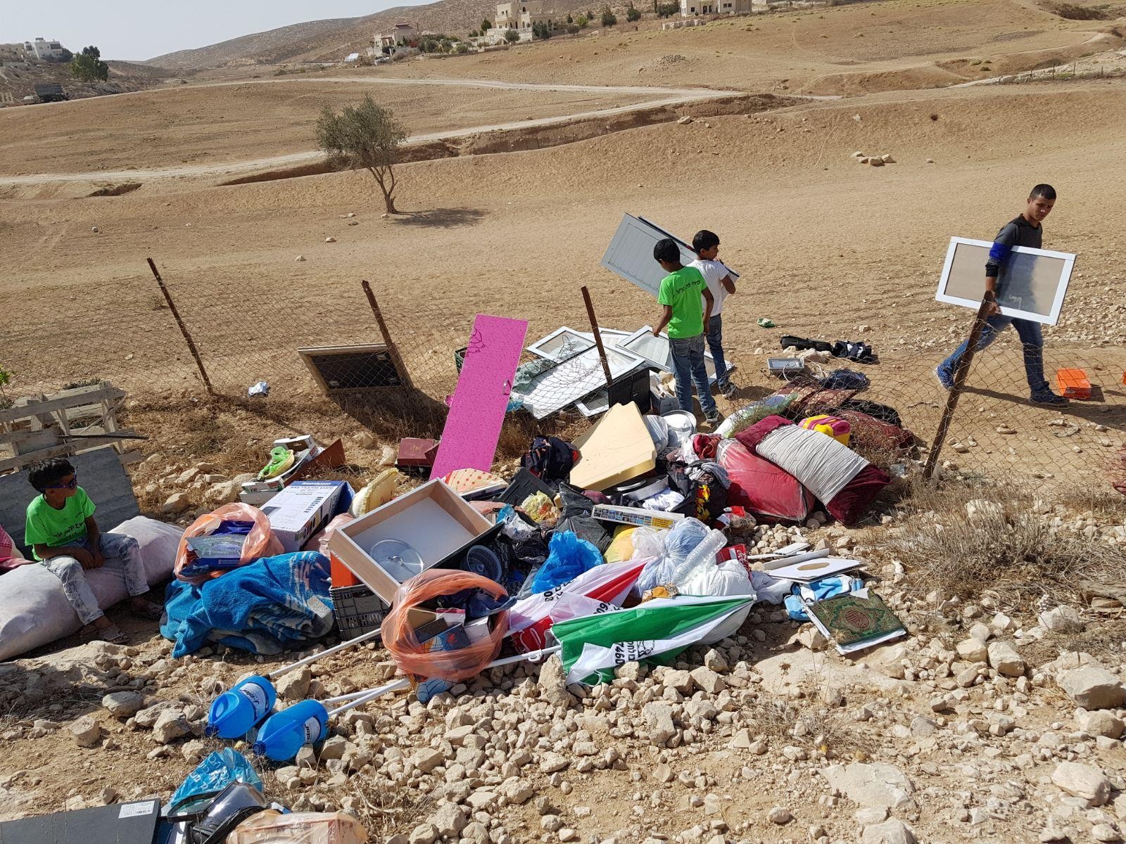 إضراب بابتدائية كُحلة احتجاجًا على هدم منزلين في النقب المحتل 