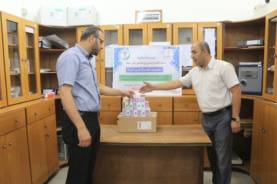 تجمع الأطباء يبدأ بتنفيذ المرحلة الثانية لدعم القطاع الصحي في فلسطين 
