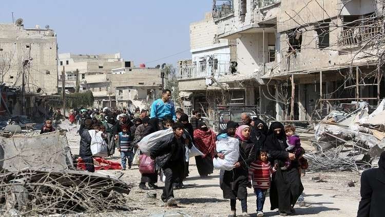 أكثر من 100 ألف لاجئ عادوا إلى غوطة دمشق الشرقية