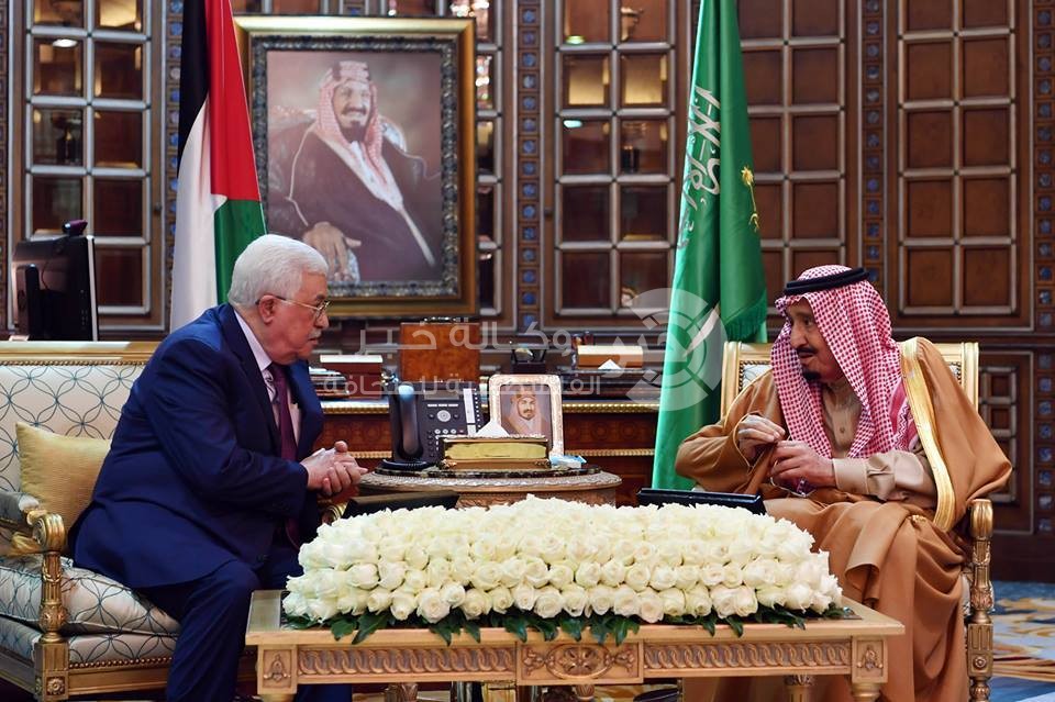 أبرز ما جاء في اجتماع الرئيس عباس مع نظيره السعودي الملك سلمان