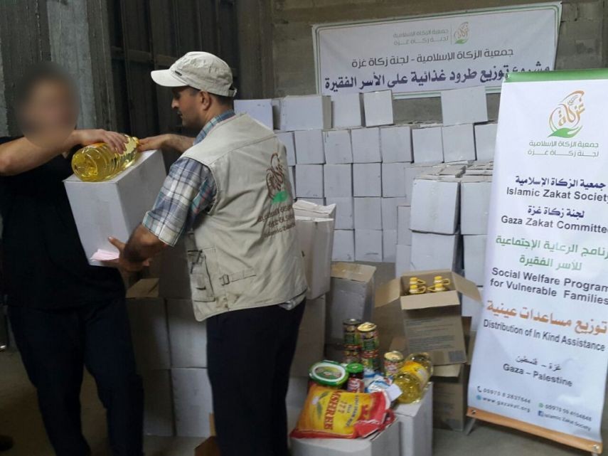 توزيع طرود بـ 250 ألف شيكل على محتاجين بئر السبع