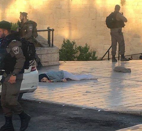 بزعم محاولتها طعن جندي